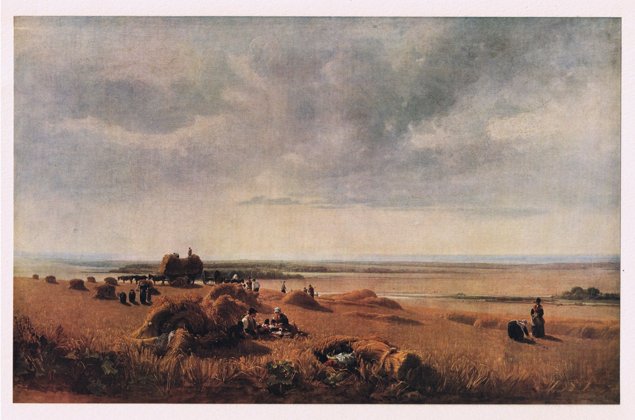 mısır tarlası by Peter de Wint
