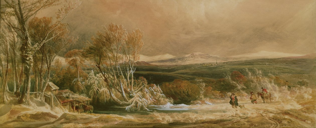 Kar Sürüklenmesi by Peter de Wint