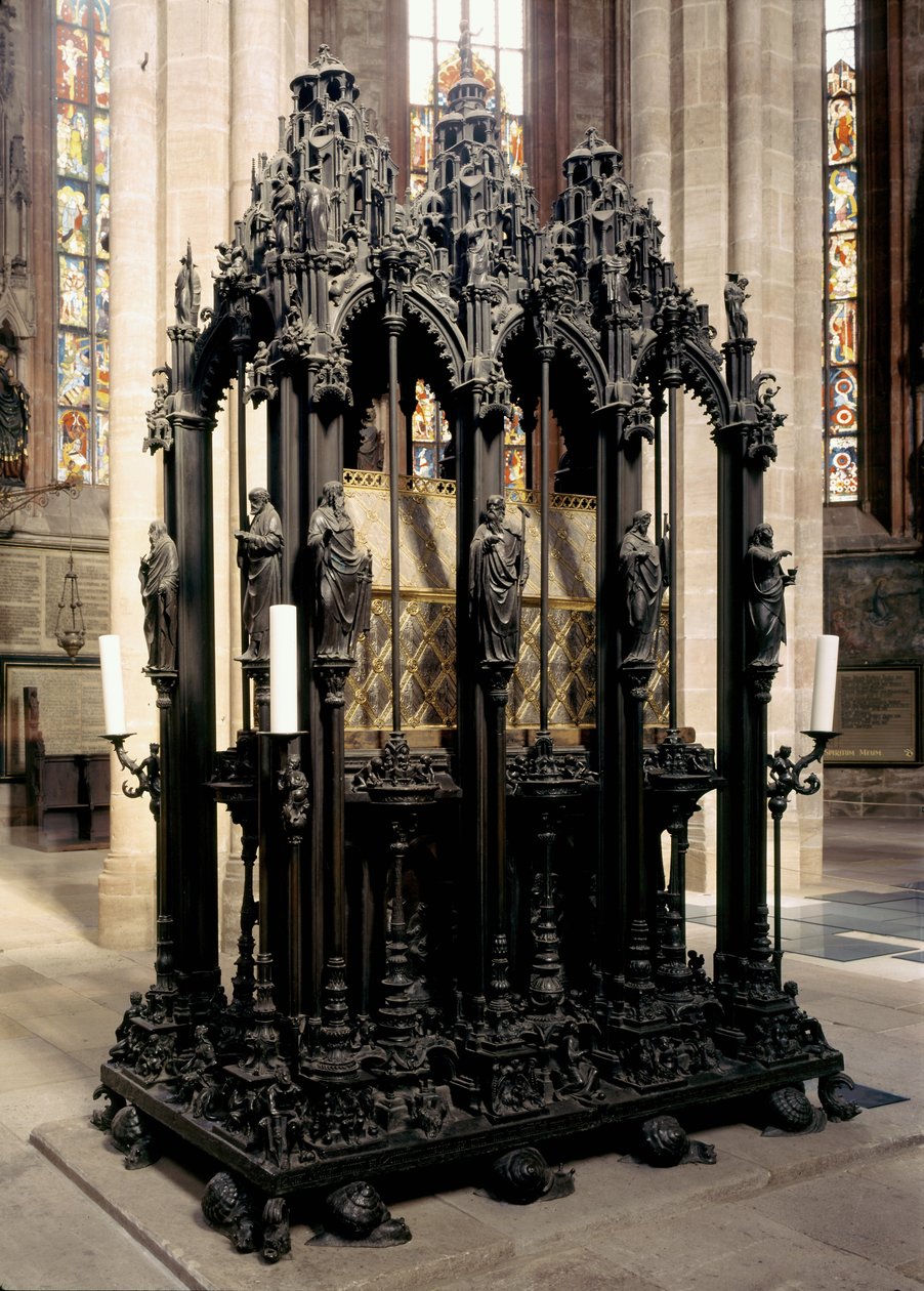 Aziz Sebaldus Anıtı, 1508-19 (bronz) by Peter Vischer