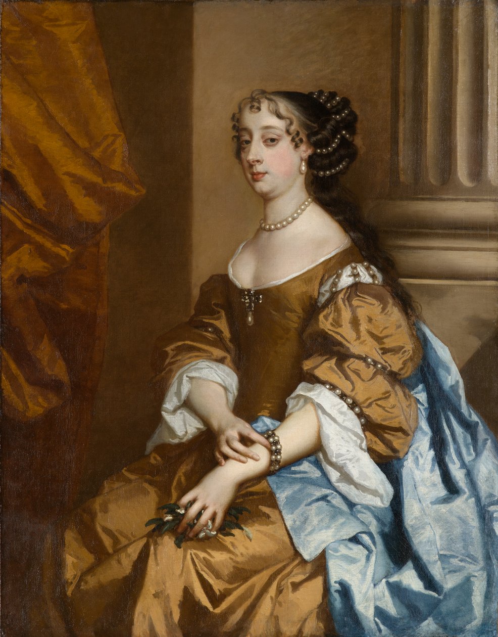 Barbara Villiers, daha sonra Cleveland Düşesi (1640-1709), yaklaşık 1662-1665 (tuval üzerine yağlı boya) by Peter (and studio) Lely
