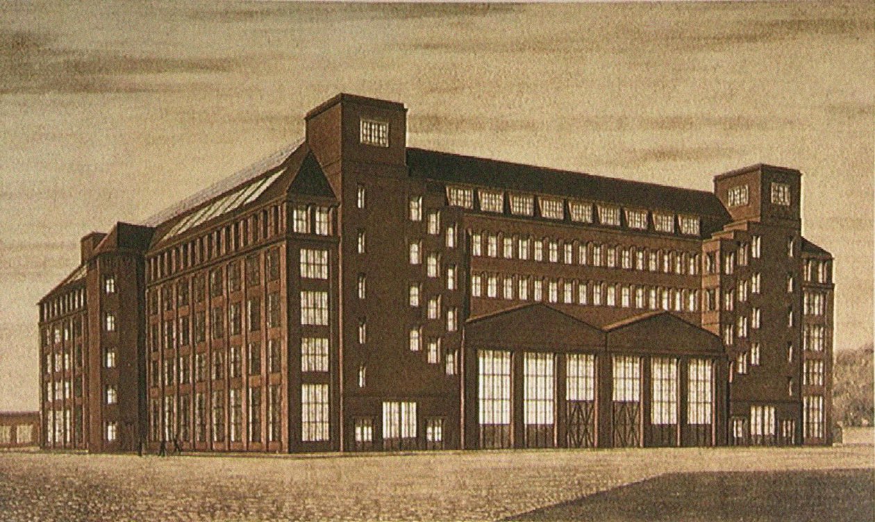 AEG Yüksek Gerilim Fabrikası, Berlin by Peter Behrens