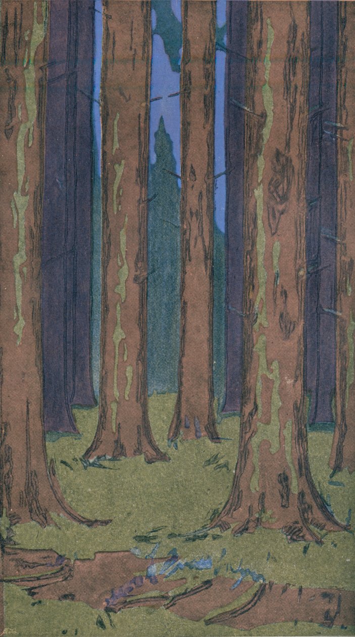 Orman, 1901 by Peter Behrens