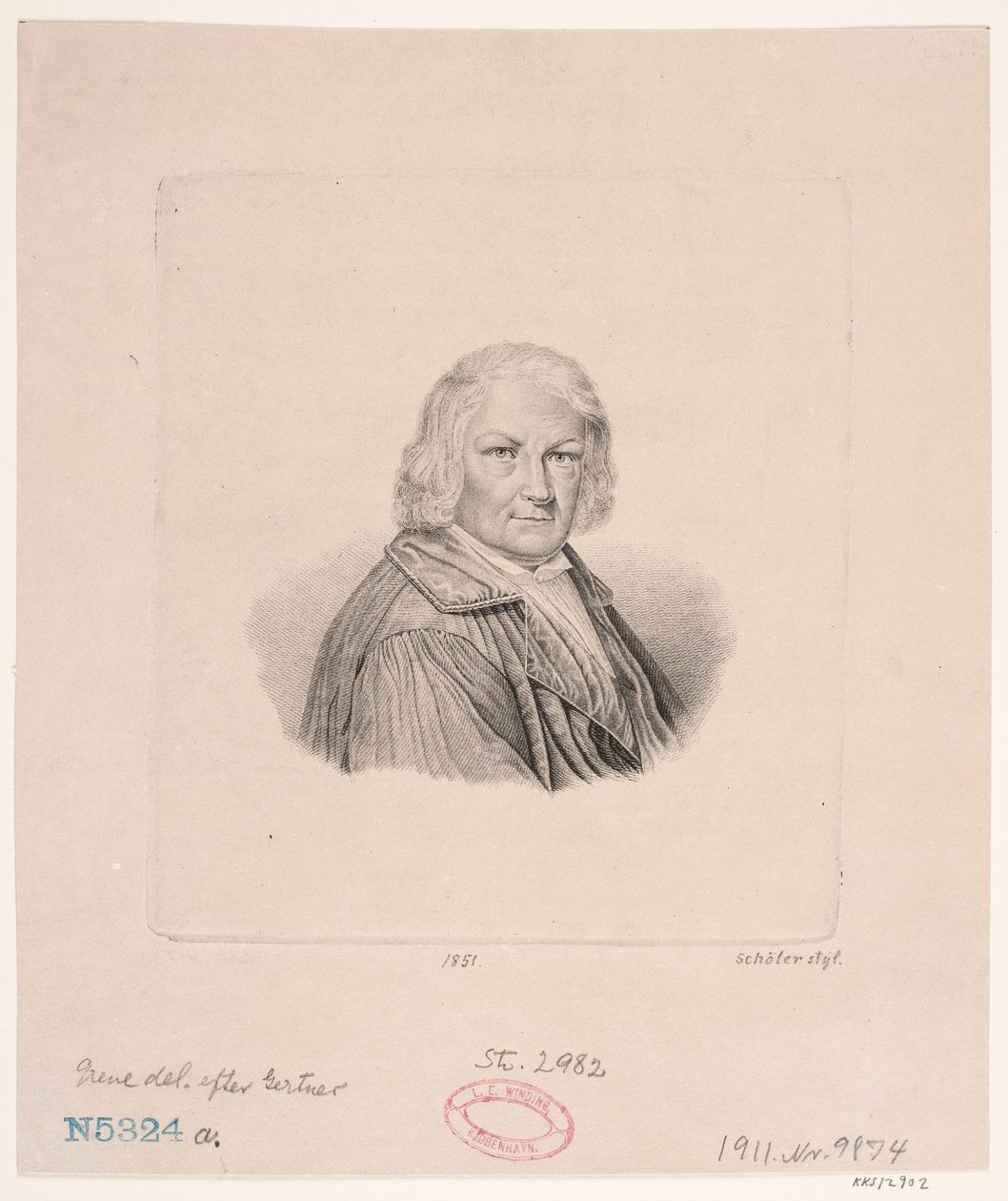 Thorvaldsen by Peter Christian Schøler