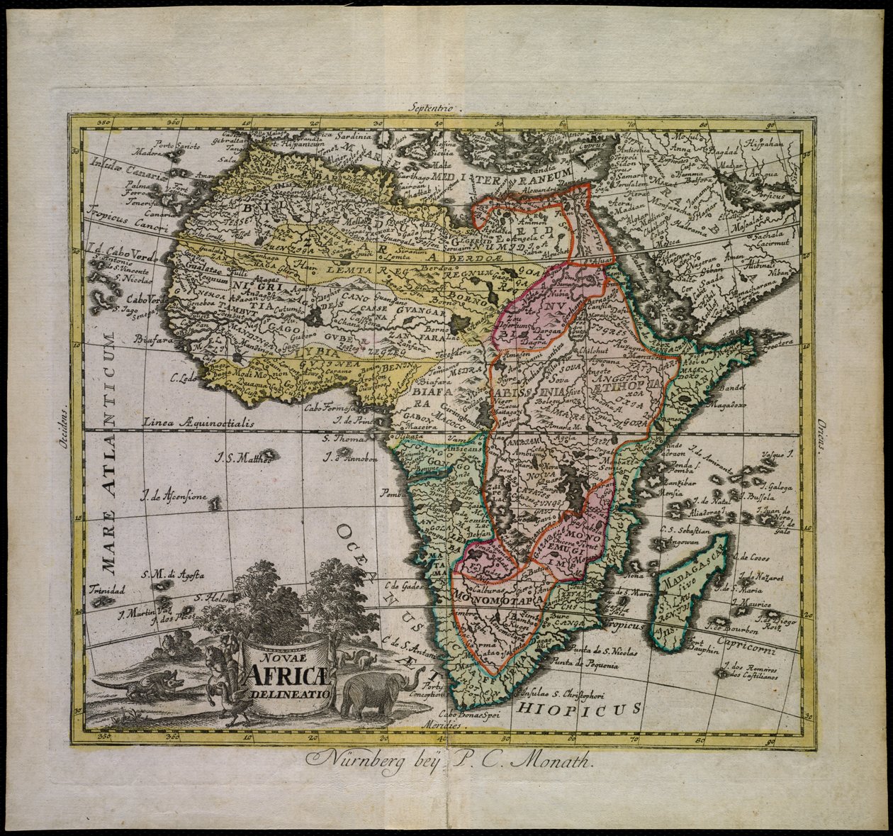 Yeni Afrika tasviri by Peter Conrad Monath