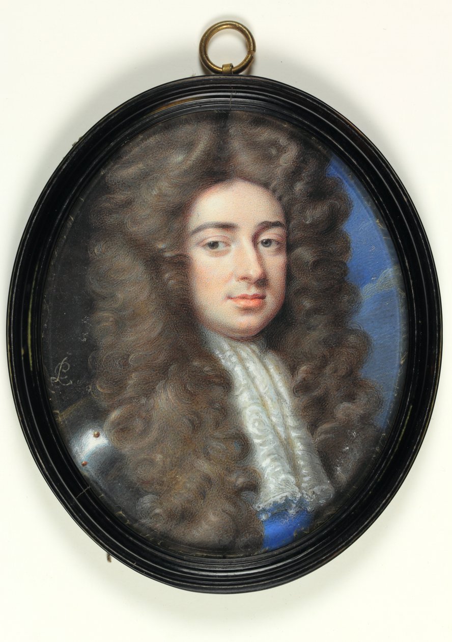 John Holles, Newcastle Dükü (parşömen üzerine suluboya) by Peter Cross