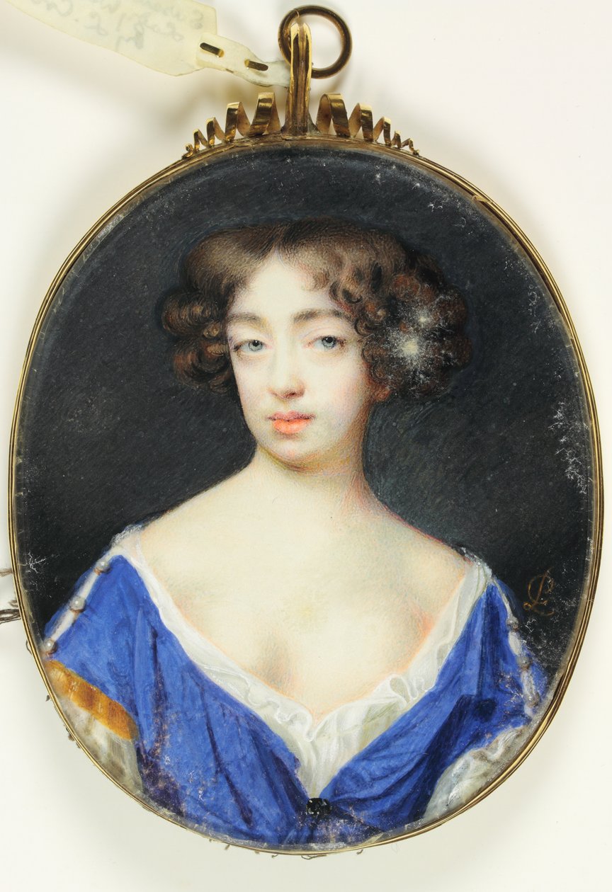 Susanna Skipwith, Lady Williams (parşömen üzerine suluboya) by Peter Cross