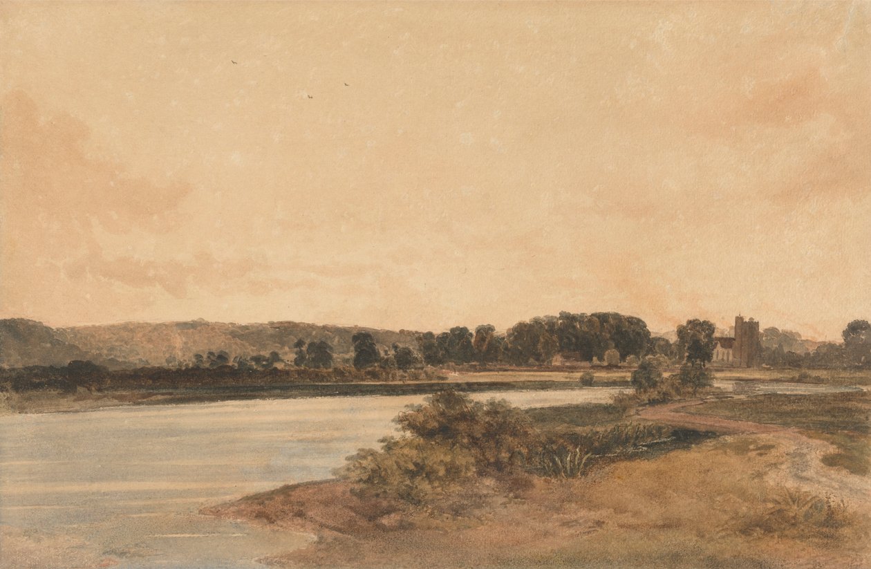 Cookham, Maidenhead yakınında by Peter DeWint