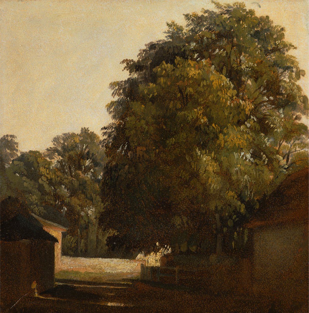 Kestane Ağaçlı Manzara by Peter DeWint