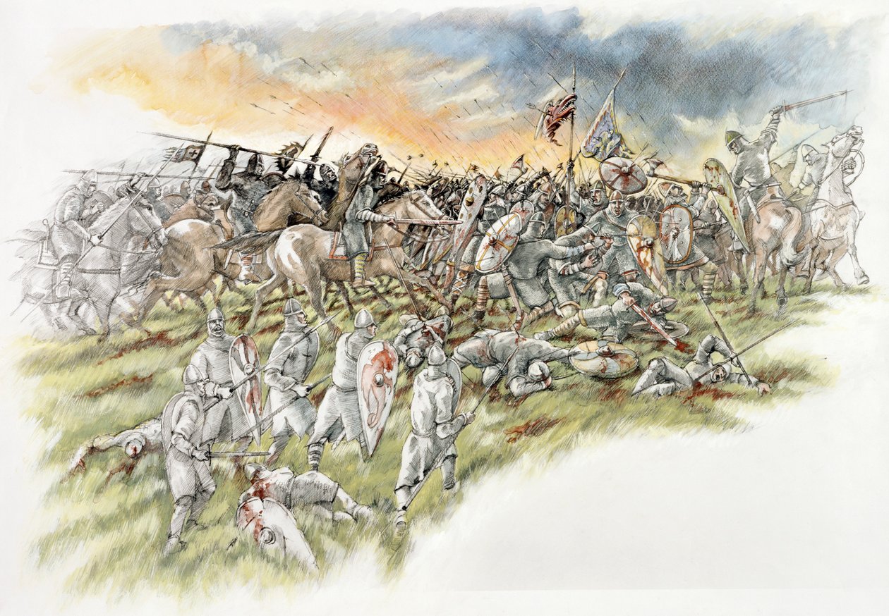 Hastings Savaşı, 1066 c1990-2010 by Peter Dunn