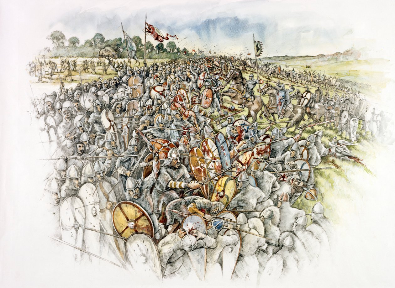Hastings Savaşı, 1066 c1990-2010 by Peter Dunn