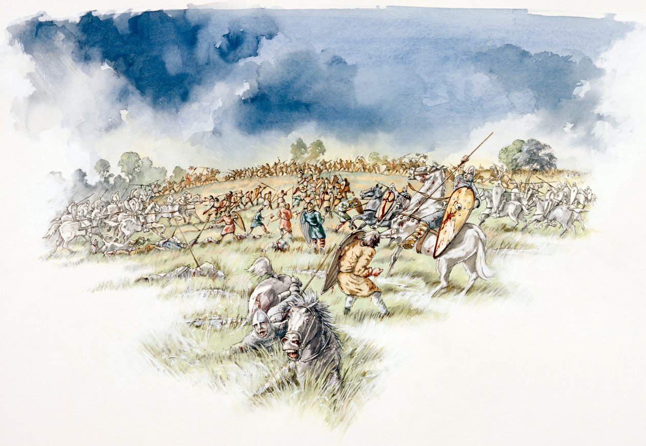 Hastings Savaşı, 1066 c1990-2010 by Peter Dunn