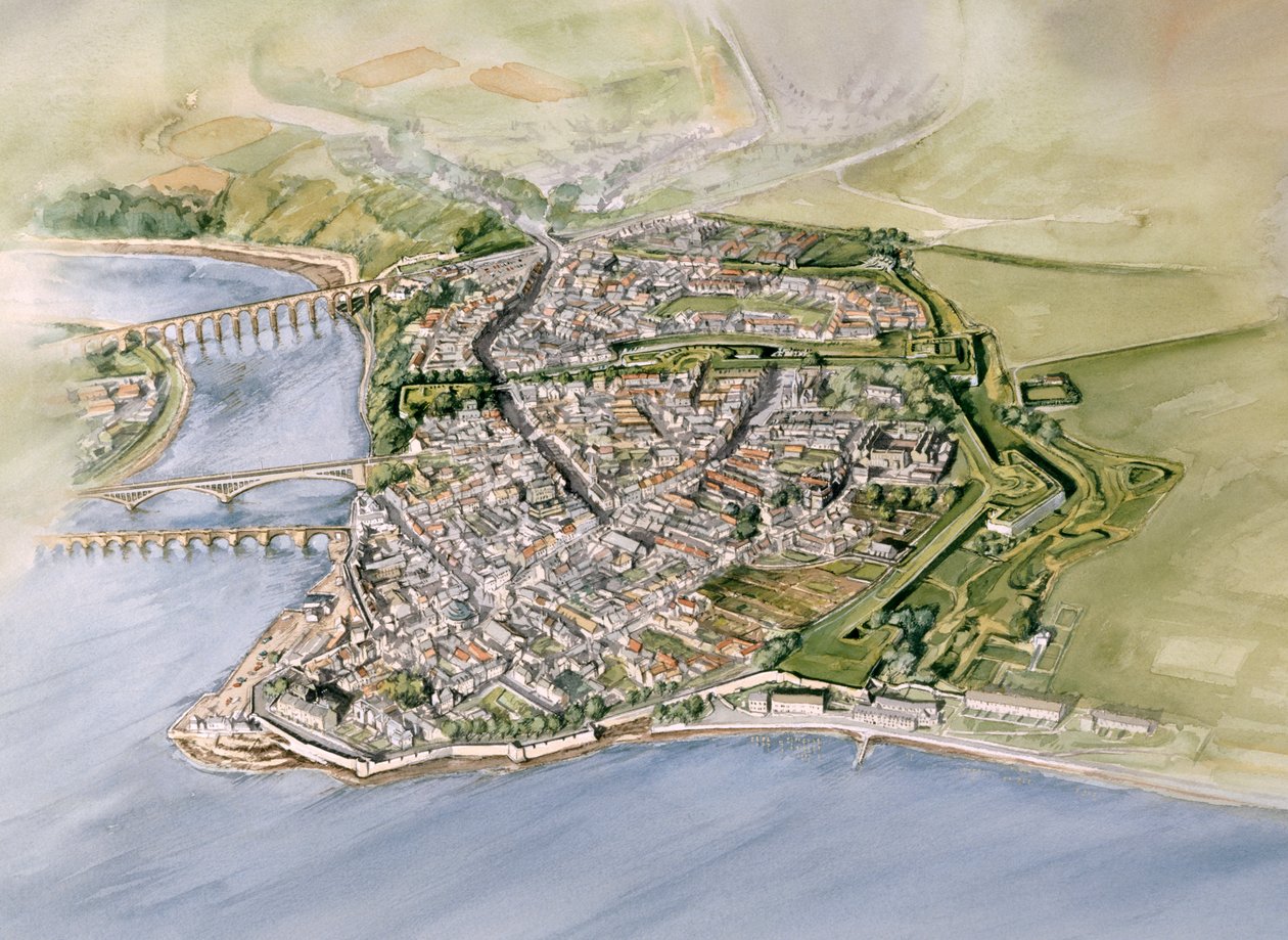 Berwick-Tweed-Tweed, 1999 by Peter Dunn