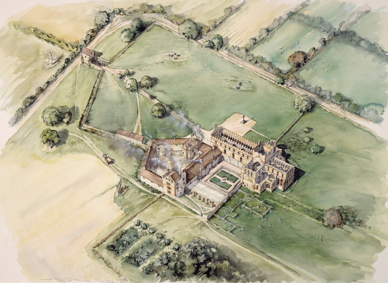 Lanercost Manastırı, Cumbria, c1996-c2006 by Peter Dunn