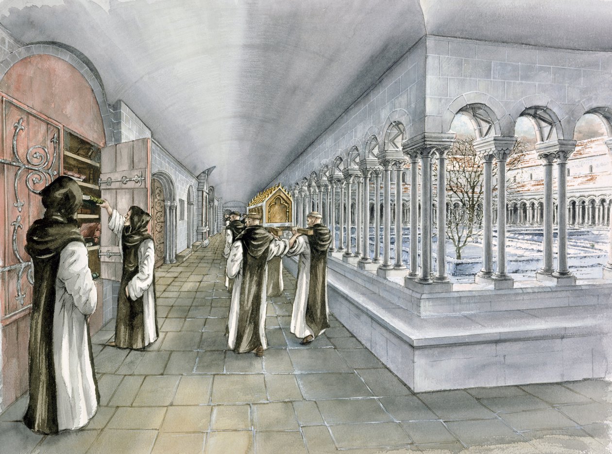 Rievaulx Manastırı, 13. yüzyıl, 1990-2010 by Peter Dunn