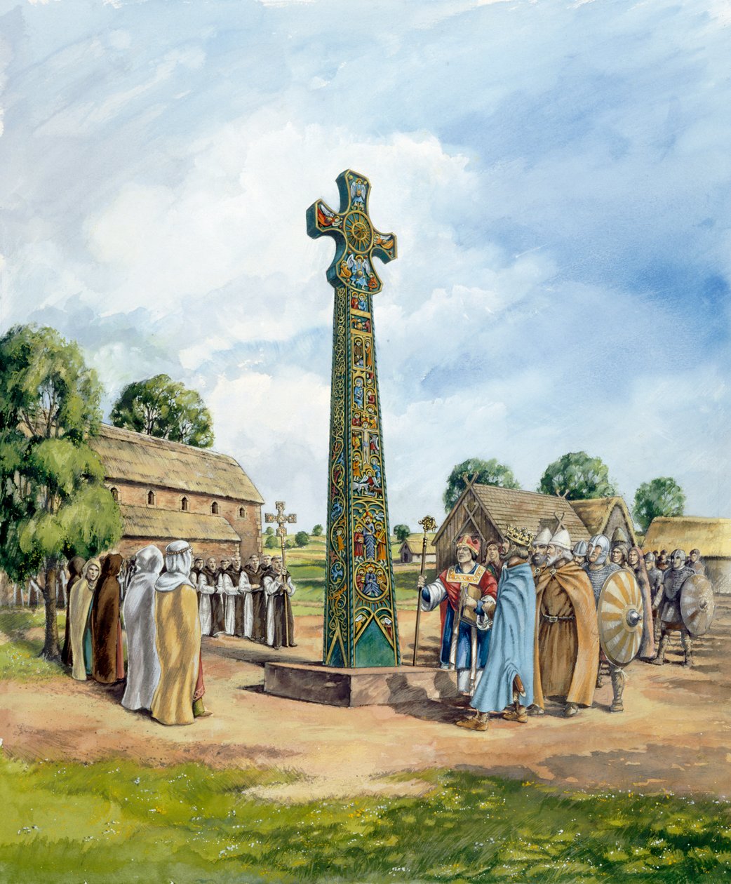 Sandbach Haçları, 9. yüzyıl, c1990-2010 by Peter Dunn
