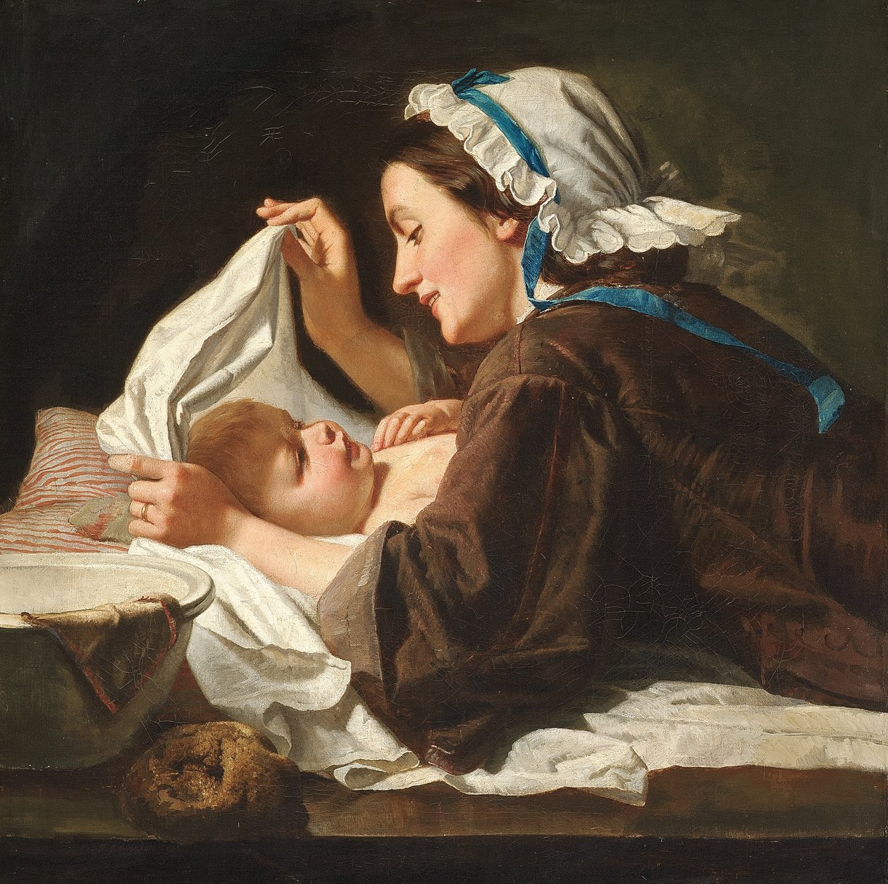 Anne ve Çocuk, 1833 by Peter Fendi