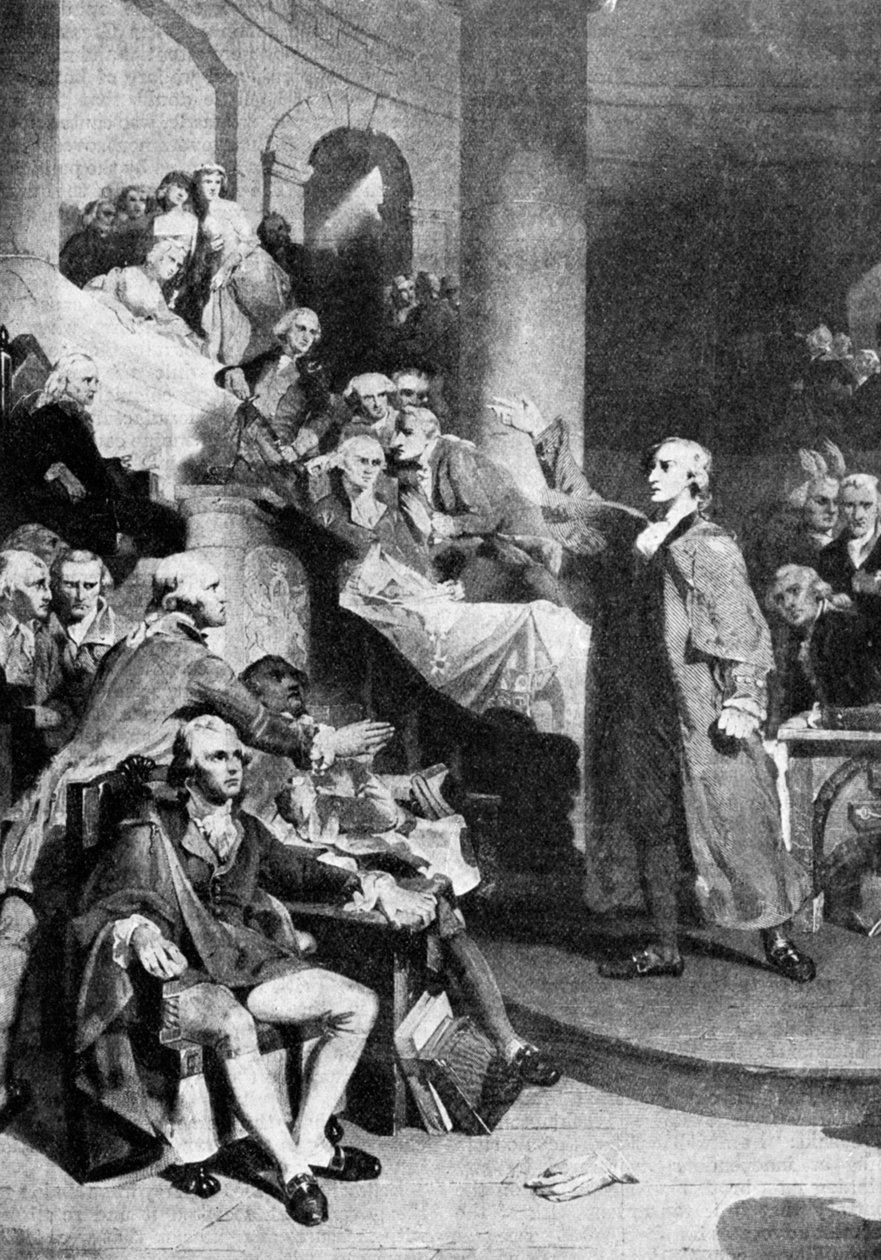 Patrick Henry 1736-1799, Amerikan devrimcisi, 1775 1935. by Peter Frederick Rothermel