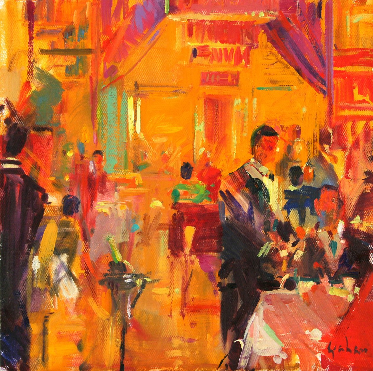 Claridges, 2011 by Peter Graham (Contemporary)