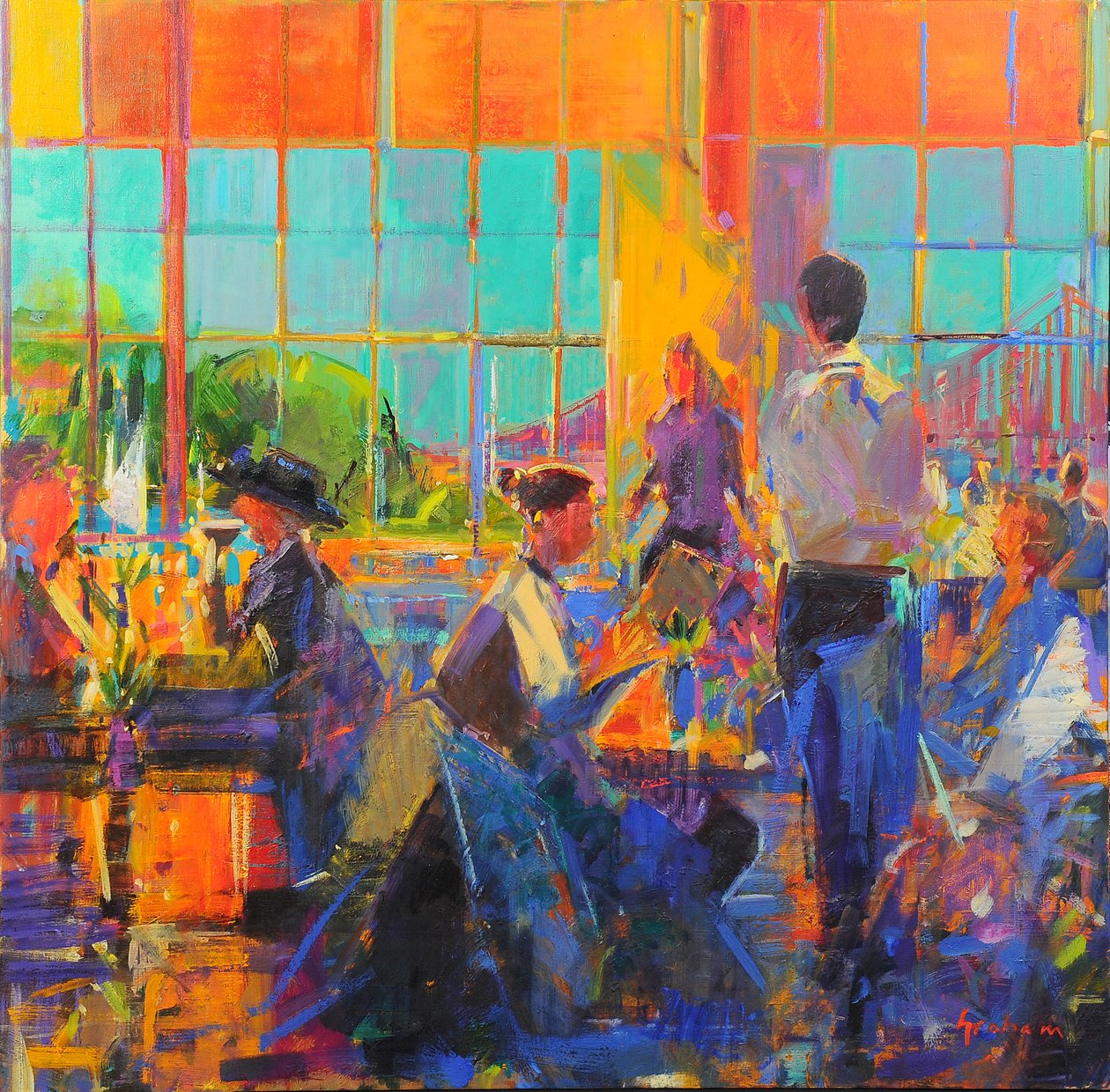 Yeşiller, San Francisco by Peter Graham (Contemporary)