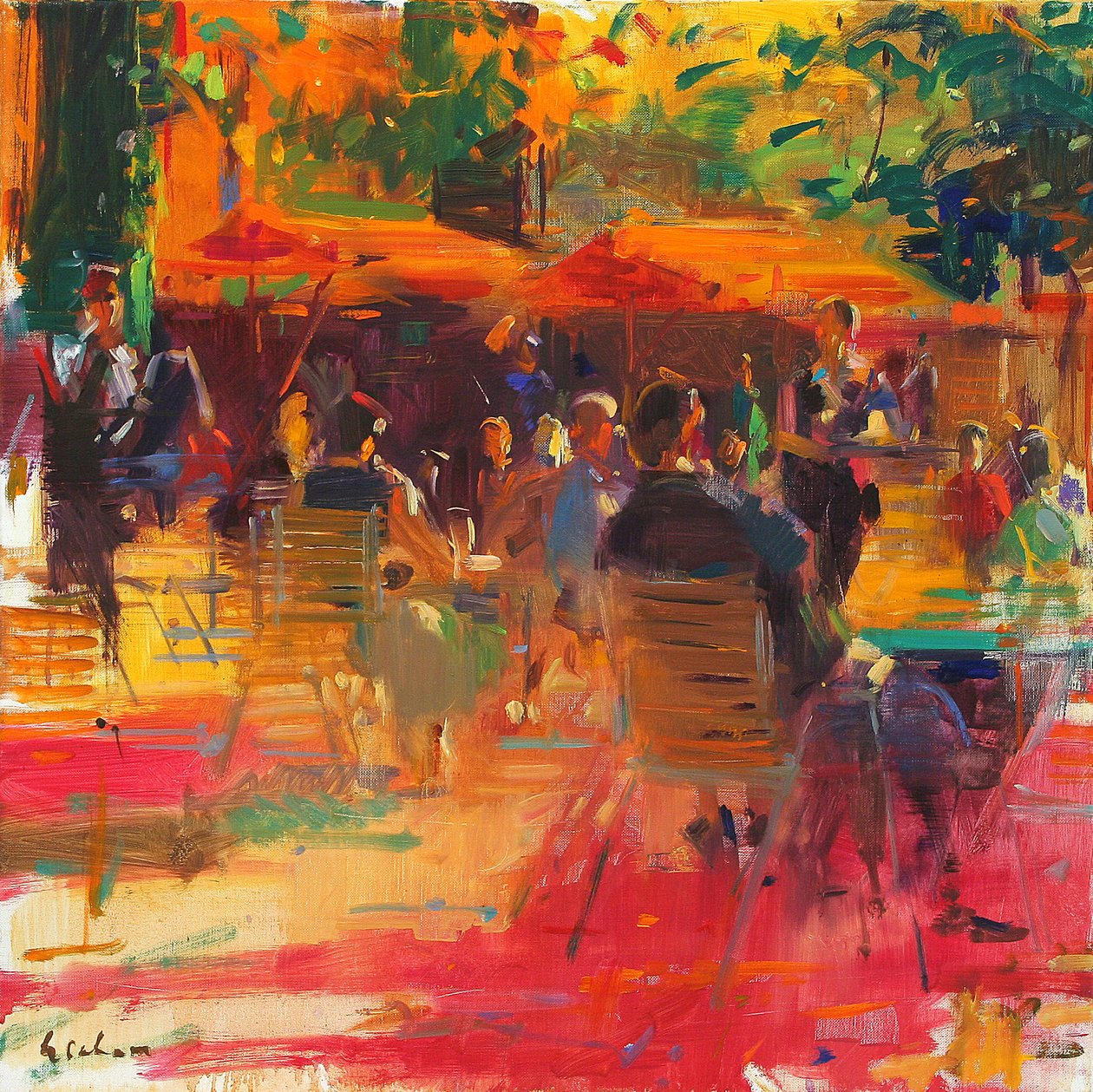 Olgunlaşan Güneş, Paris by Peter Graham (Contemporary)