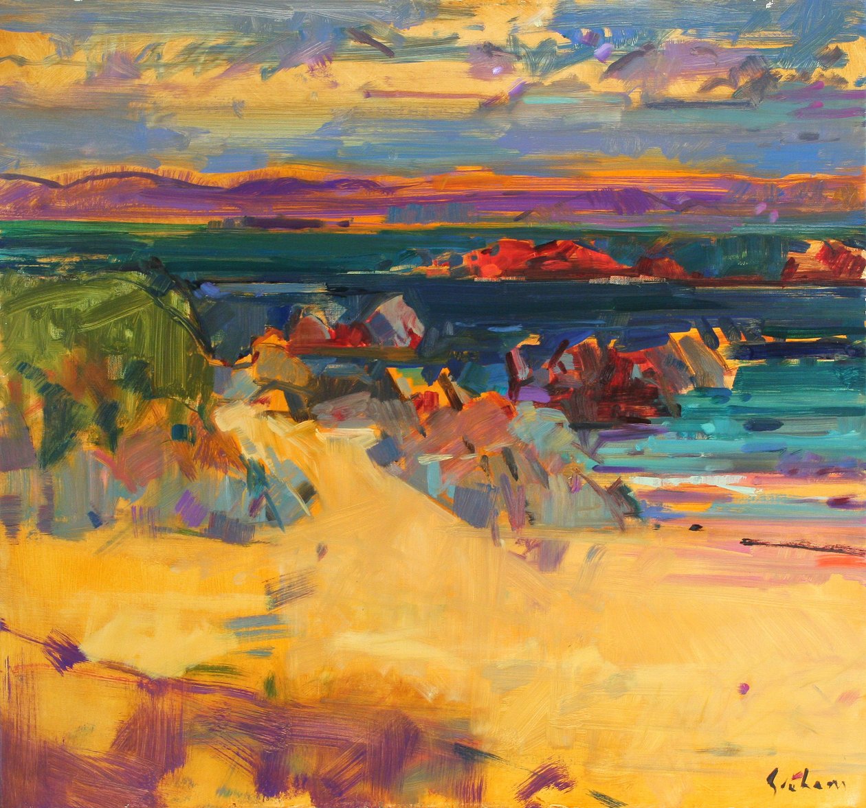 Kuzey Yakası, Iona, 2012 by Peter Graham (Contemporary)