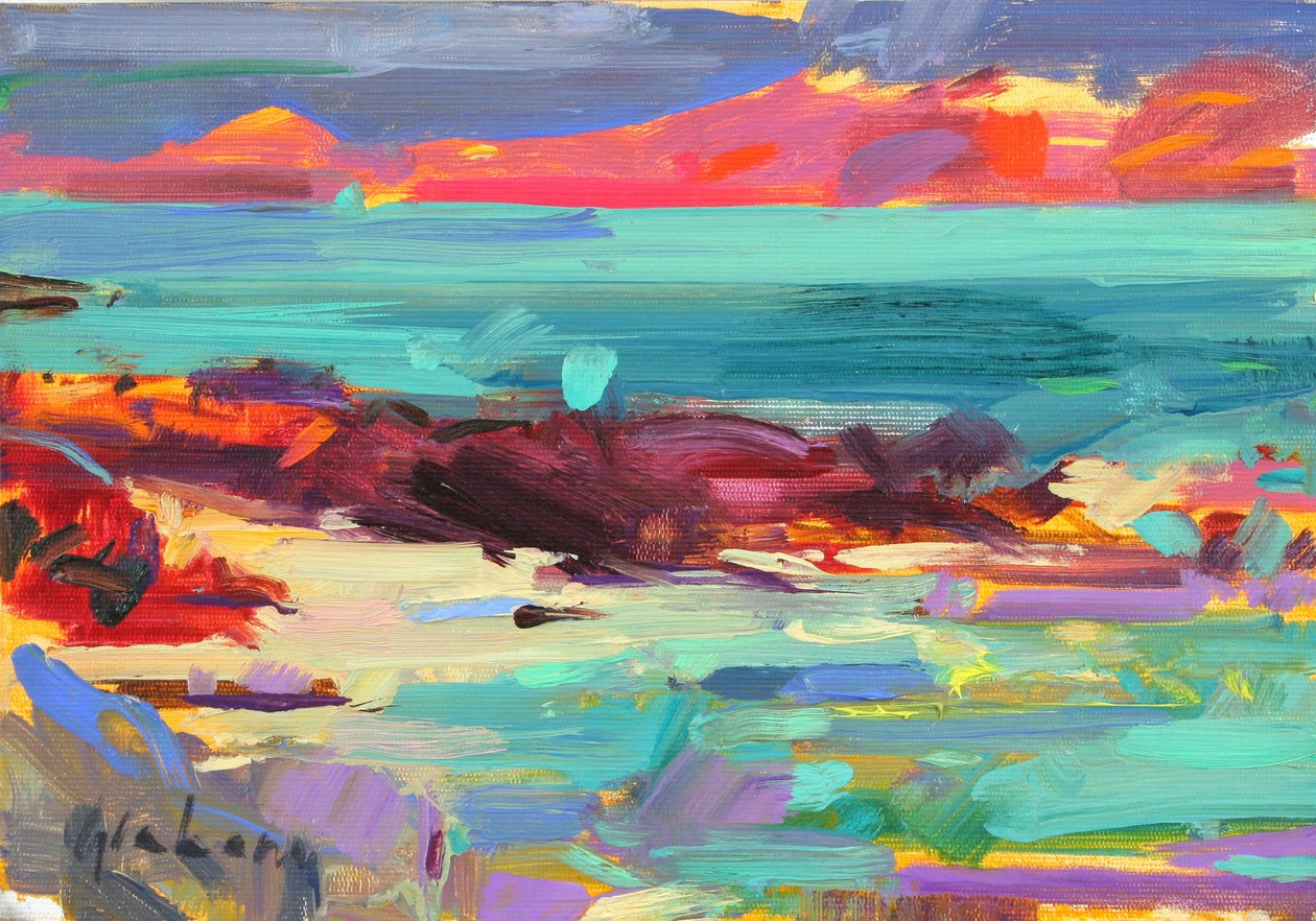 Kıyıda, Iona, 2012 by Peter Graham (Contemporary)