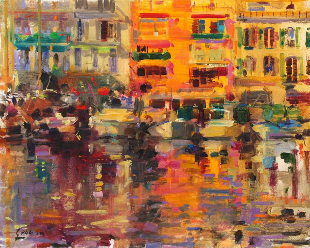Riviera Yaz by Peter Graham (Contemporary)