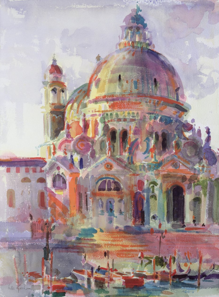 Sanctuary, 2002 (kağıt üzerinde wc) by Peter Graham (Contemporary)