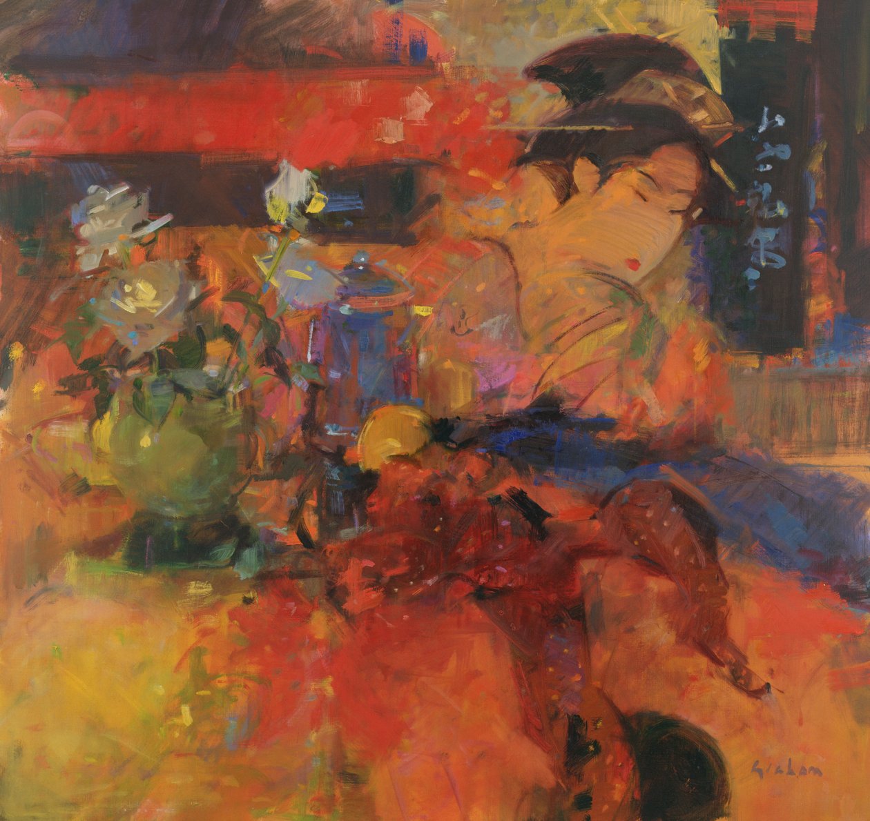 Yaz Gülleri by Peter Graham (Contemporary)