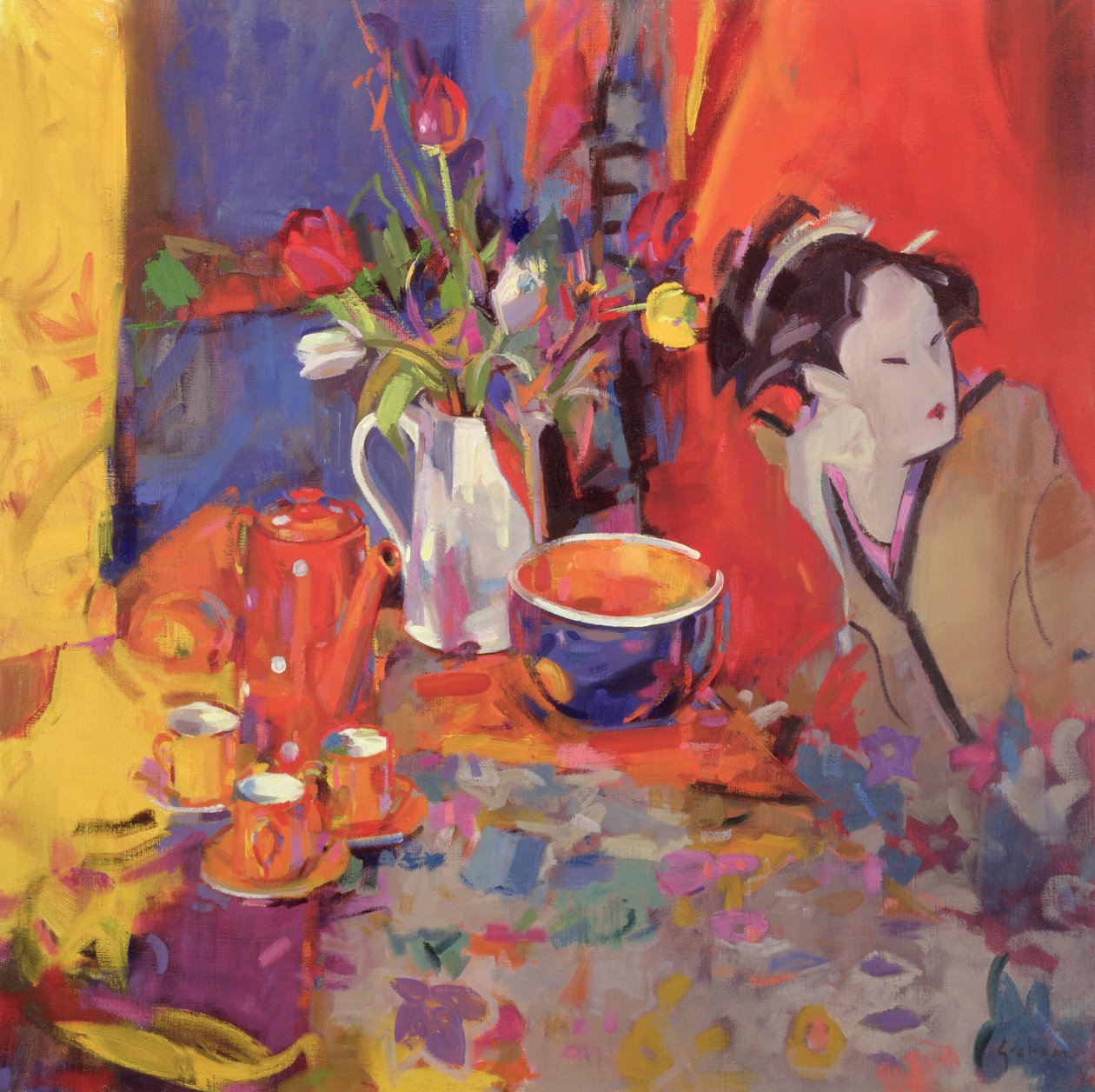 Sihirli Masa, 2002 by Peter Graham (Contemporary)