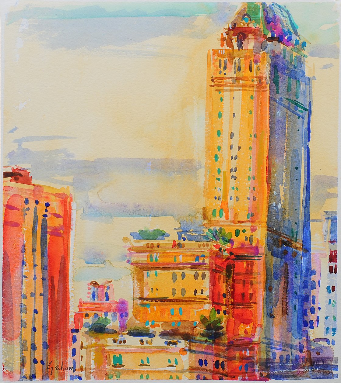 Pierre, New York by Peter Graham (Contemporary)