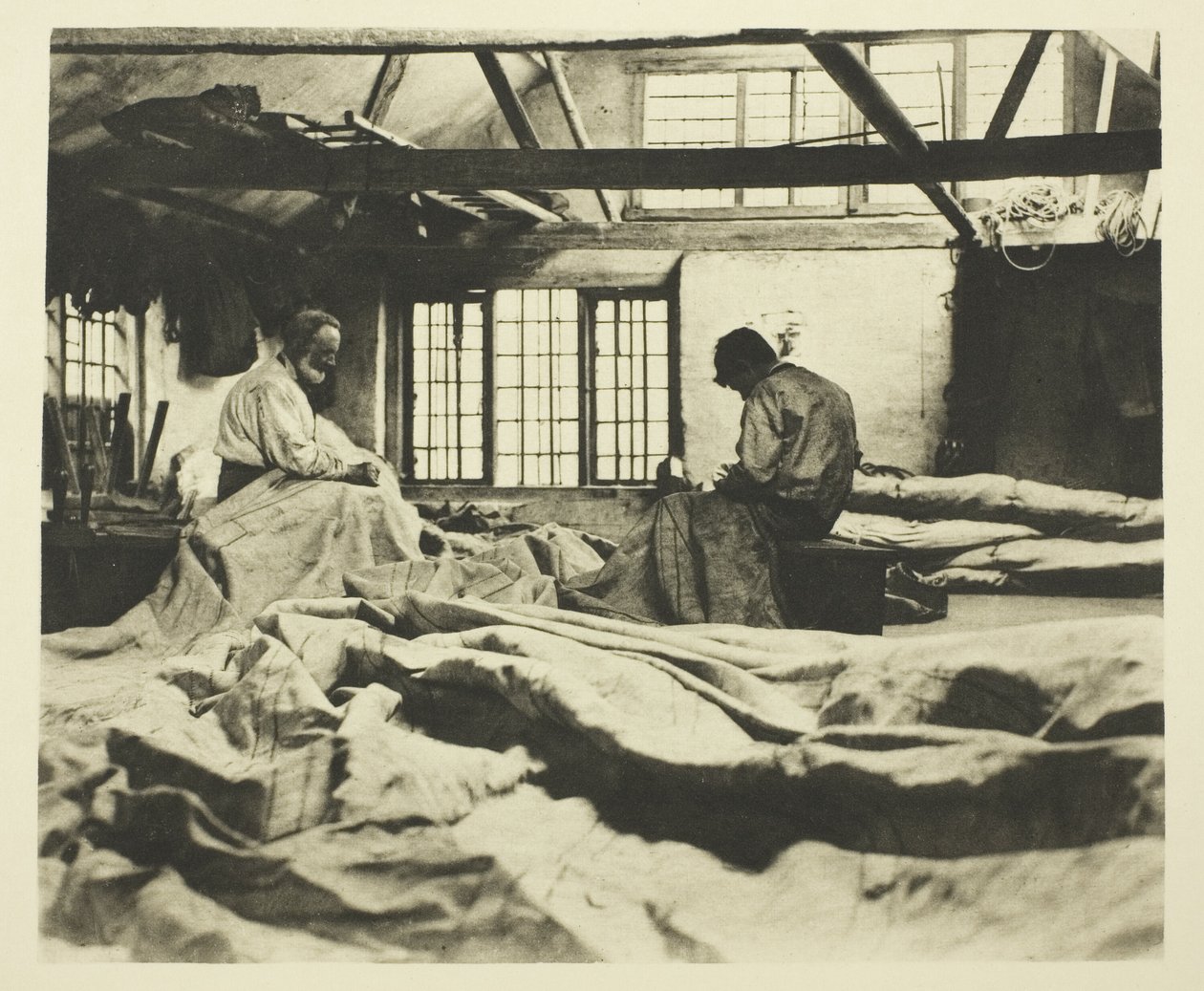 Bir Yelken Çatısında by Peter Henry Emerson