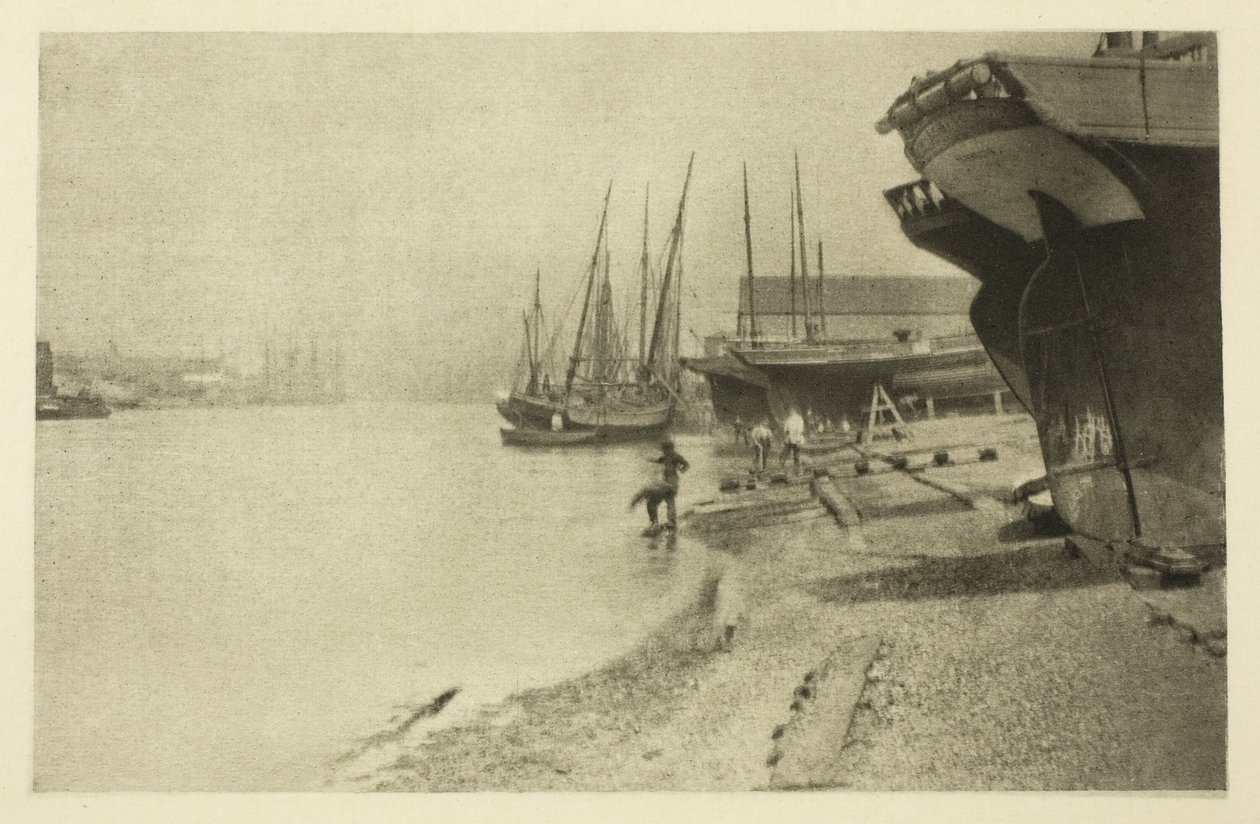 Yarmouth Nehri'nde by Peter Henry Emerson
