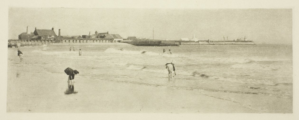 Gorleston Kumlarında by Peter Henry Emerson