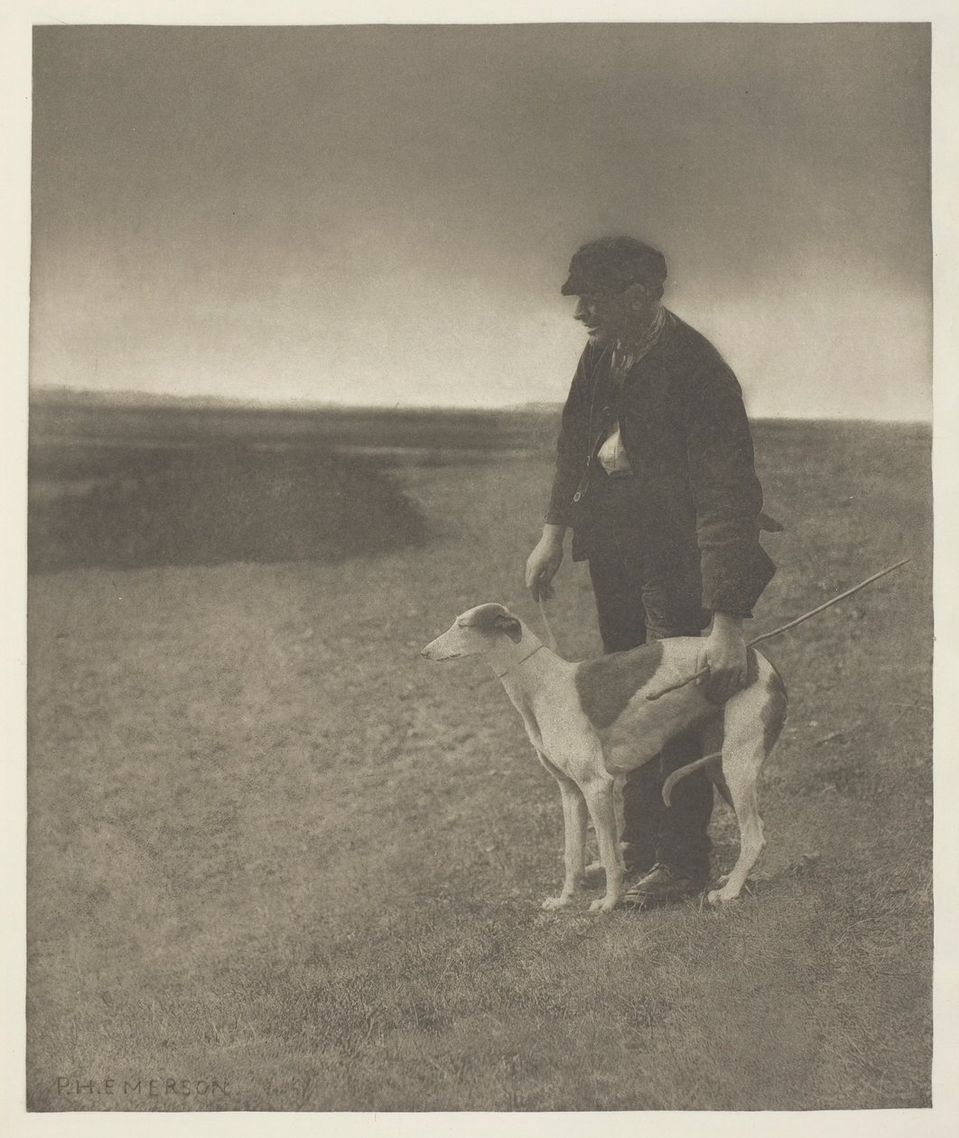 Kaçak Avcı - Görünümdeki Bir Tavşan, (Suffolk) by Peter Henry Emerson