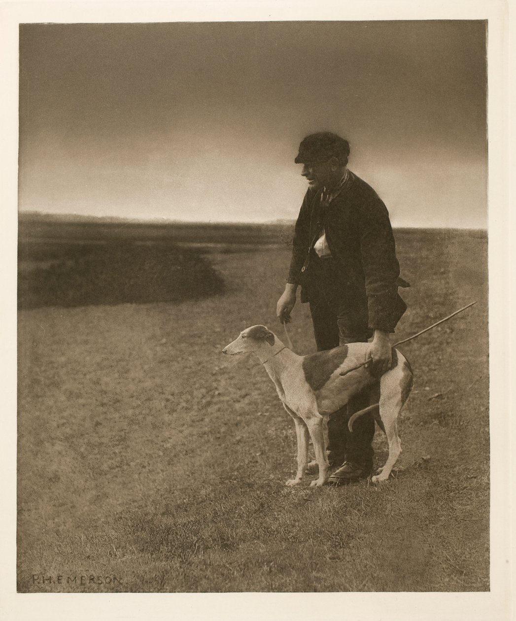 Kaçak Avcı - Görünümdeki Bir Tavşan by Peter Henry Emerson