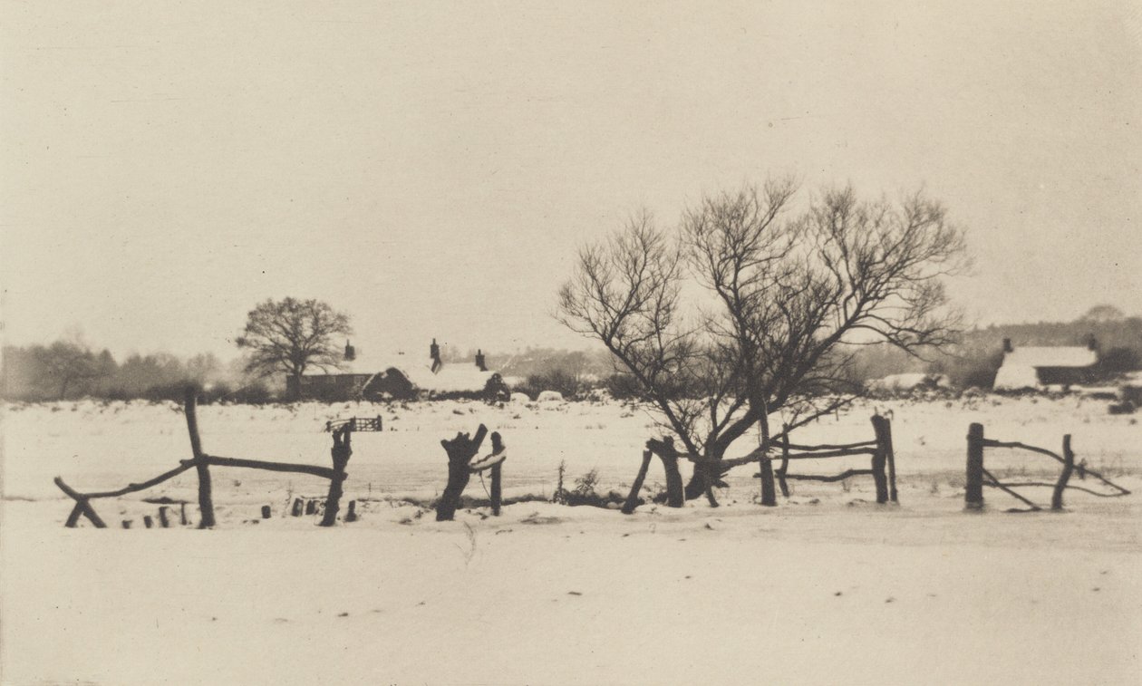 Karlı Bataklıklar by Peter Henry Emerson