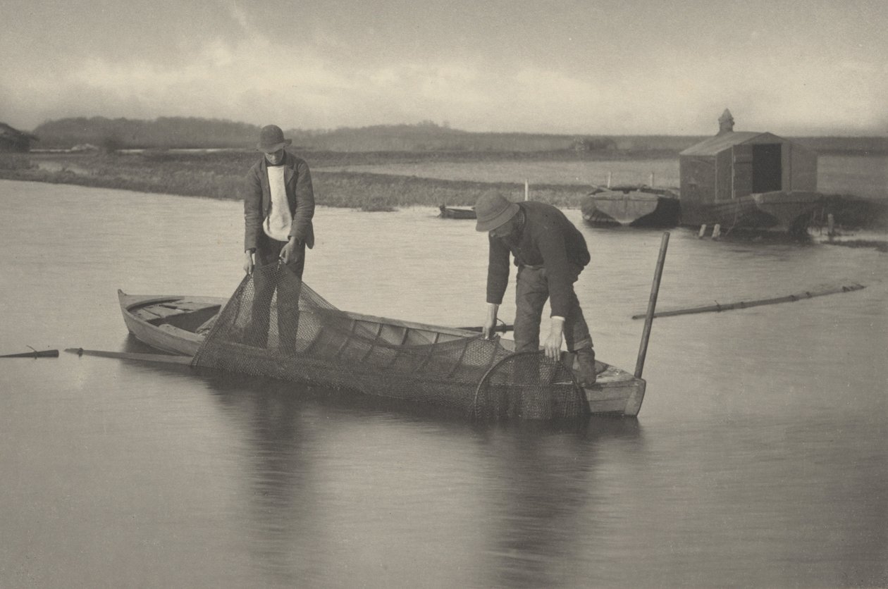Yılanbalığı Ağı Almak by Peter Henry Emerson and T.F. Goodall