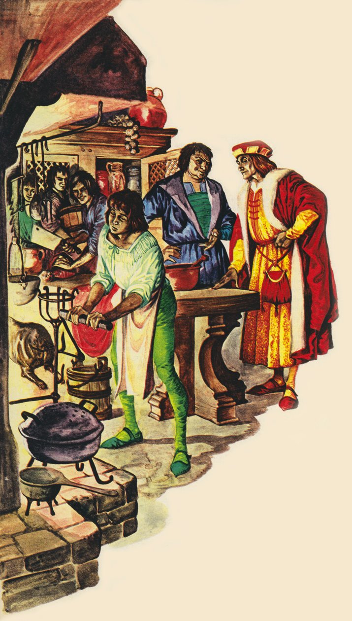 Lambert Simnel (renkli lito) by Peter Jackson