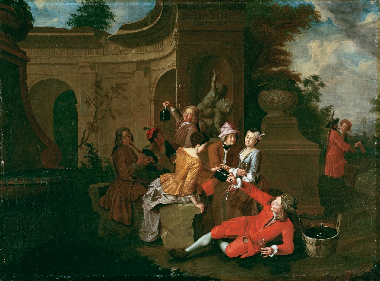parkta piknik by Peter Jacob Horemans