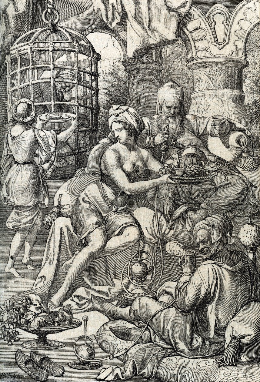 Sultan Bayezid I (or Bajazet by Peter Johann Nepomuck Geiger