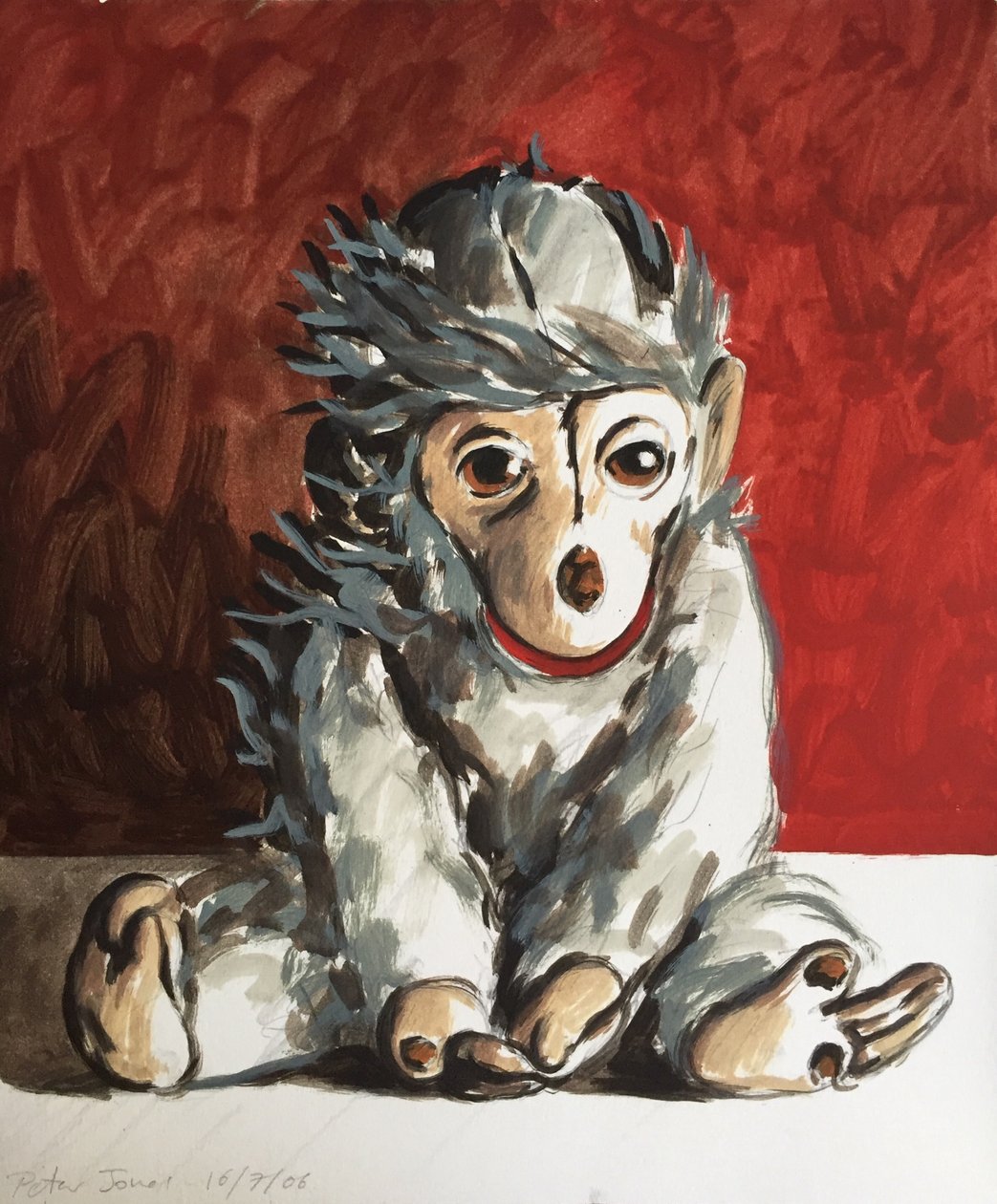 Kırmızı Beyaz Maymun, 2006 by Peter Jones