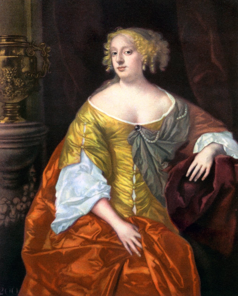 Anne Digby, Sutherland Kontesi, c1660s. by Peter Lely