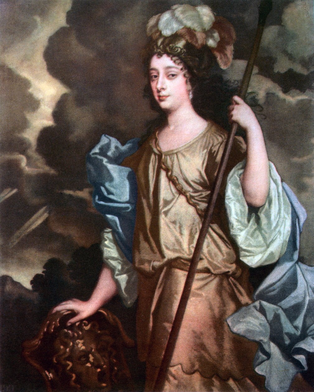 Barbara Villiers, Cleveland Düşesi, Castlemaine Kontesi, c1660s. by Peter Lely
