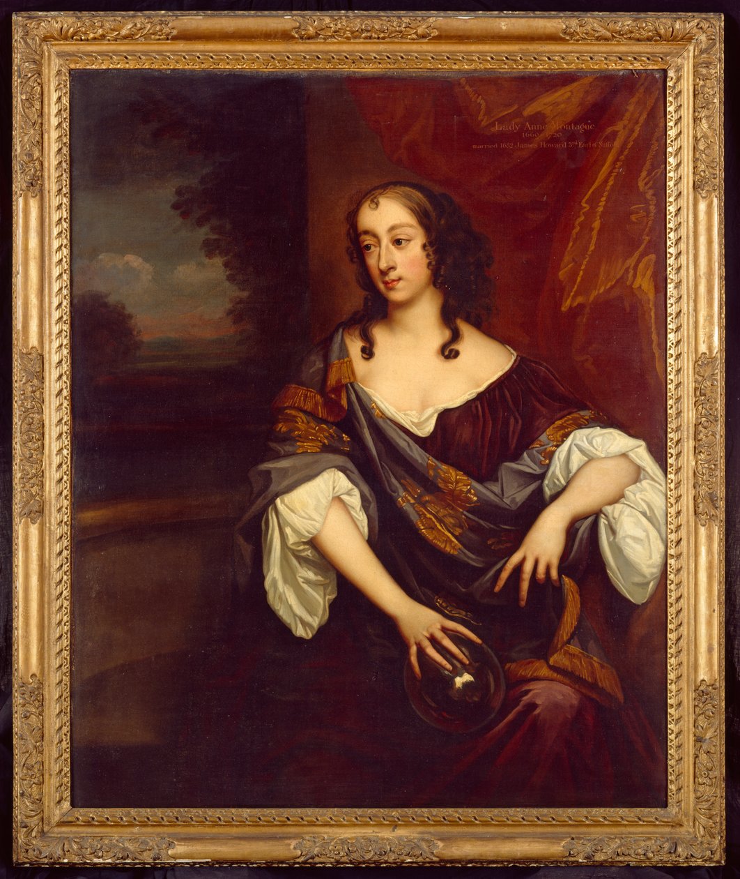 Elizabeth Percy (tuval üzerine yağlıboya) by Peter Lely