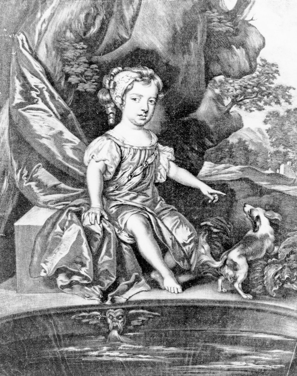 Grace The Duchess of Somerset, Alex Browne tarafından yayınlandı, c.1680