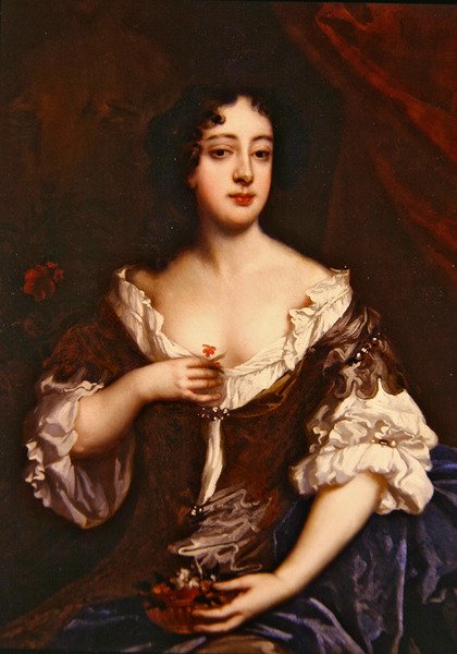 Bir Kadının Portresi (tuval üzerine yağlı boya) by Peter Lely
