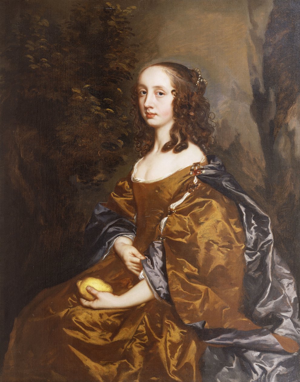 Bir Hanımefendinin Portresi, muhtemelen Elizabeth Wharton by Peter Lely