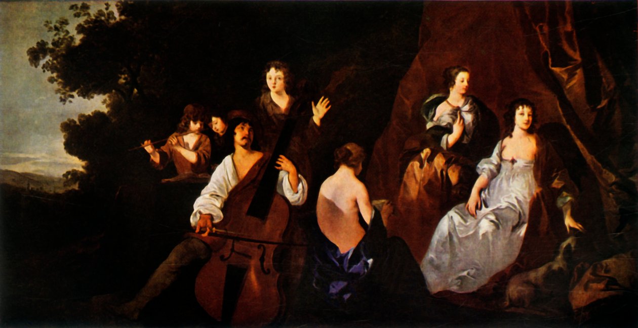 'Konser', c1650, 1944. by Peter Lely
