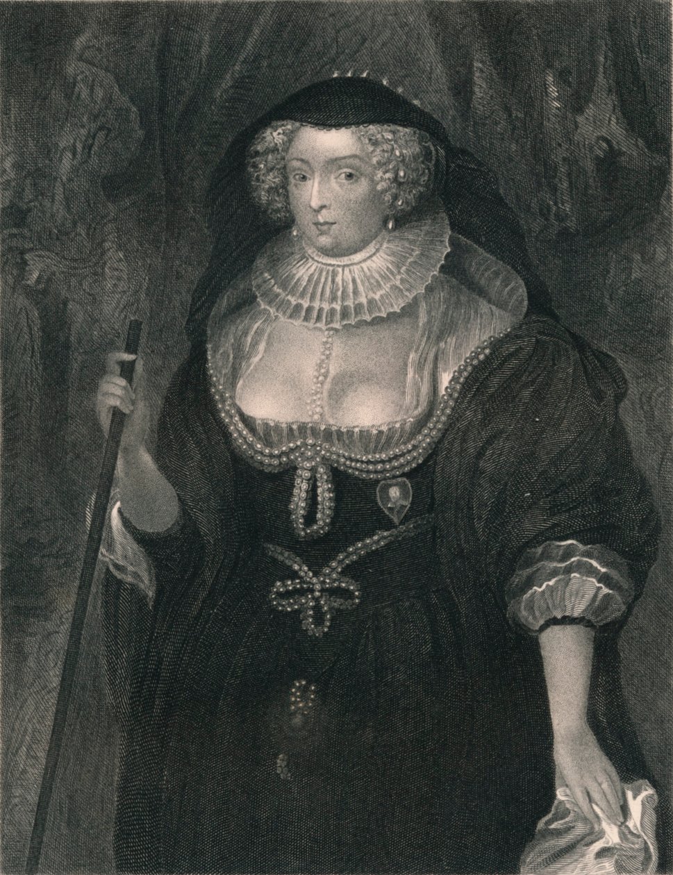 Frances Howard, Richmond Düşesi, 19. yüzyılın ortalarında. by Peter Lightfoot